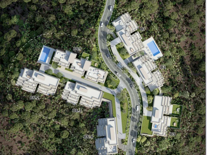 Discover a rare opportunity to own one of the very few 4-bedroom residences in the prestigious Palmitos development, La Quinta. This stunning apartment offers a spacious living room, fully equipped designer kitchen, four bedrooms, two bathrooms, and a gue
