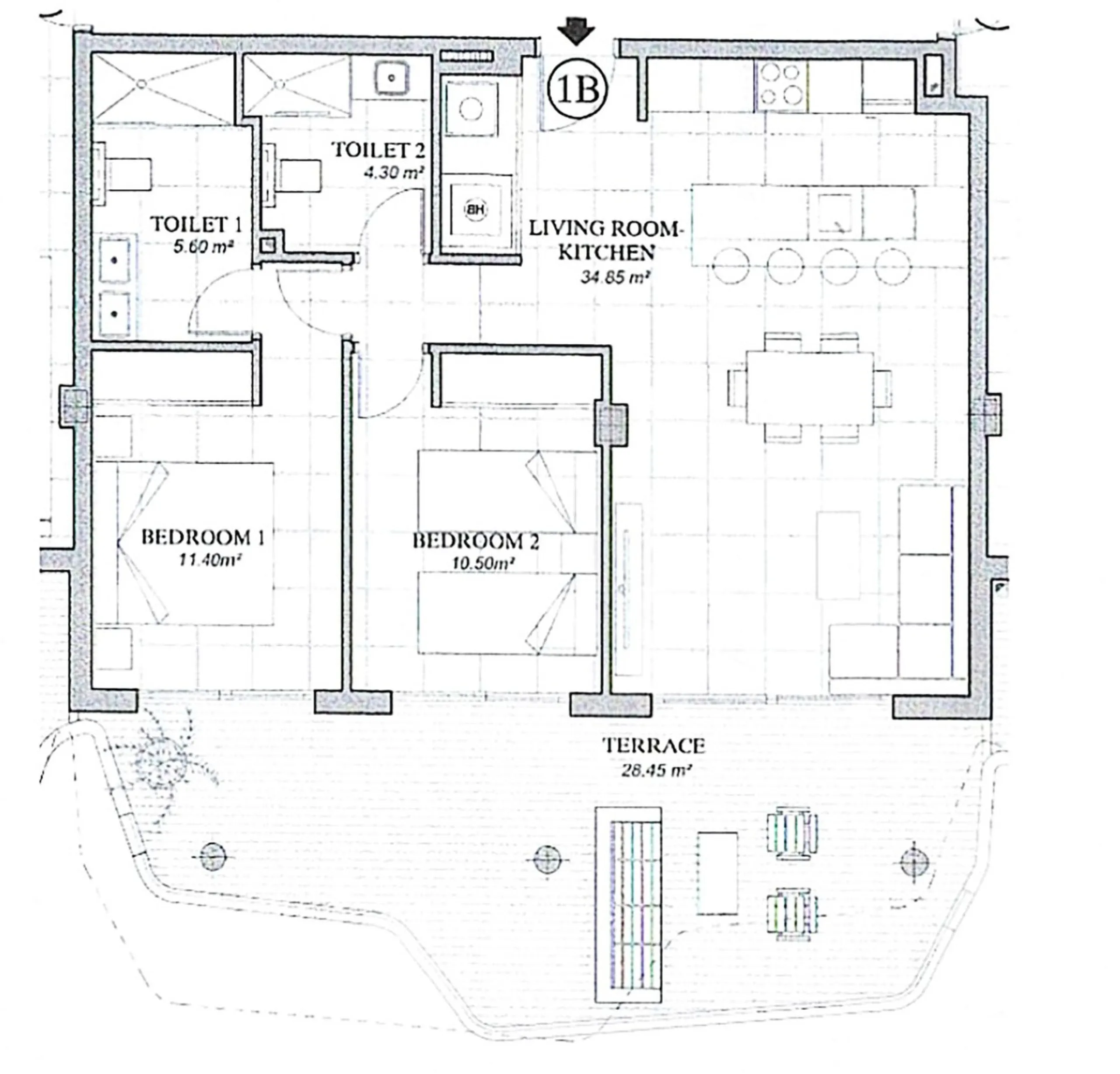 Apartment - Middle Floor Apartment в продаже в Fuengirola, Málaga. В доме 2 спален и 2 ванных комнат. Площадь дома 111 м²
