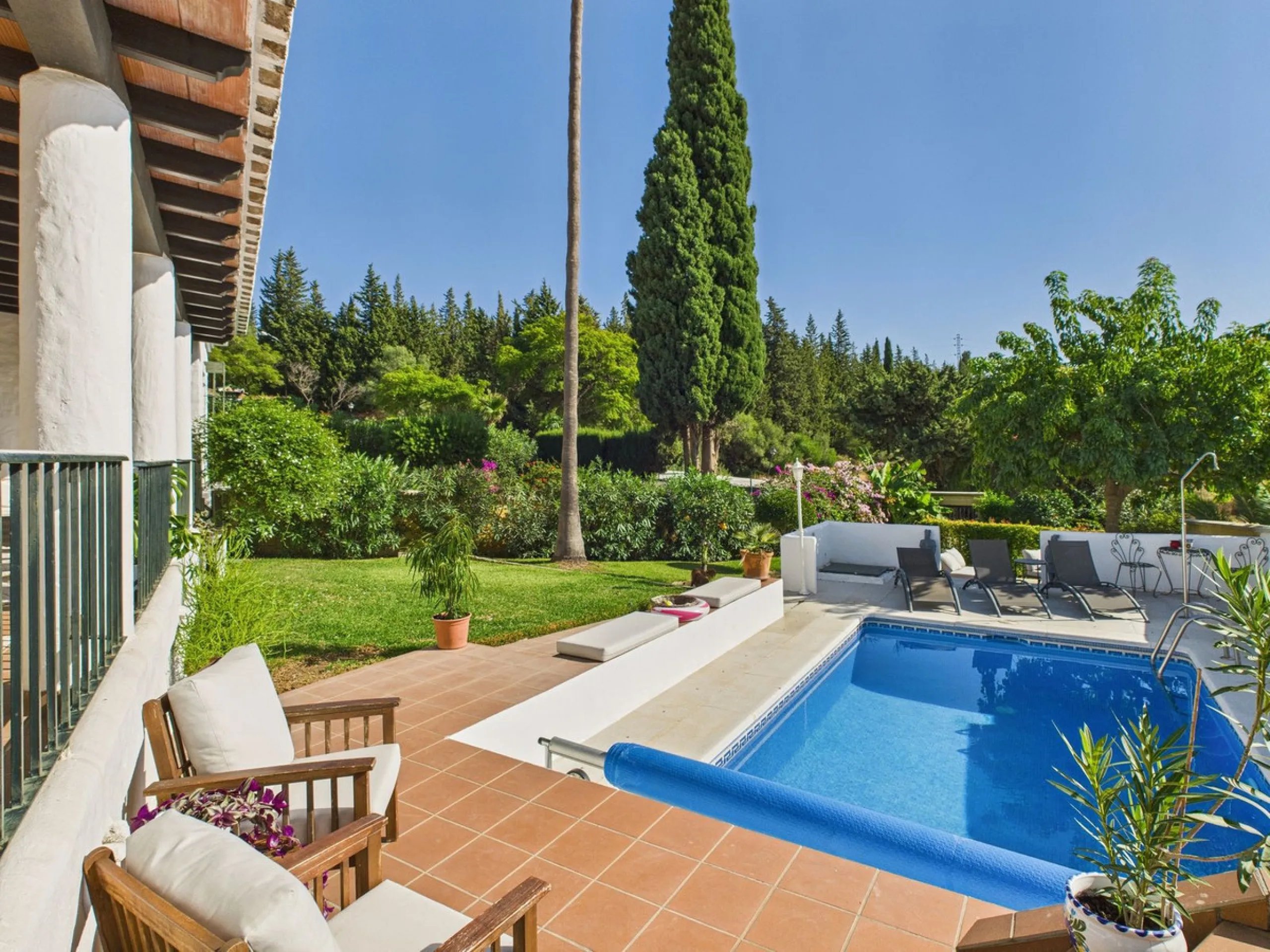 Beautiful 4-Bedroom Detached Home with Private Pool in Forest Hills, Estepona
