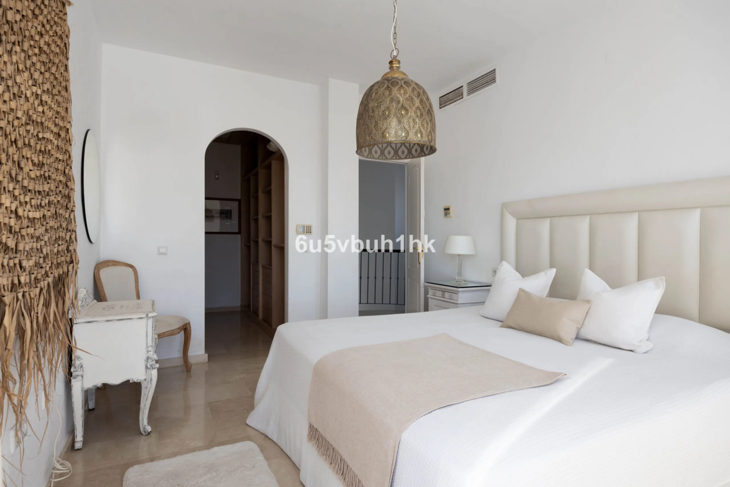 Imagine waking up to golden Mediterranean light, the scent of warm pine trees, and birdsong drifting across rolling green fairways. This exceptional 6-bedroom villa beside Cerrado del Aguila Golf & Resort offers more than a home – it offers a lifestyle sh