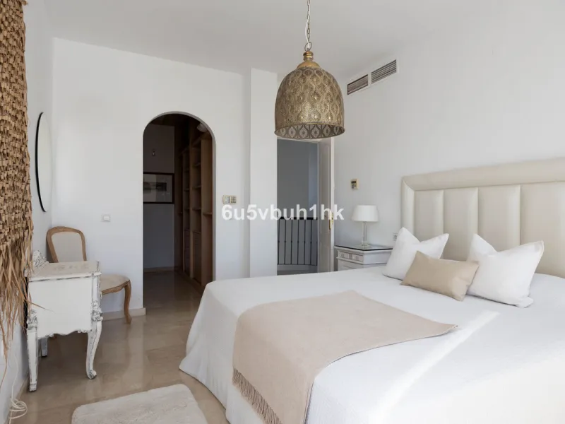 Imagine waking up to golden Mediterranean light, the scent of warm pine trees, and birdsong drifting across rolling green fairways. This exceptional 6-bedroom villa beside Cerrado del Aguila Golf & Resort offers more than a home – it offers a lifestyle sh