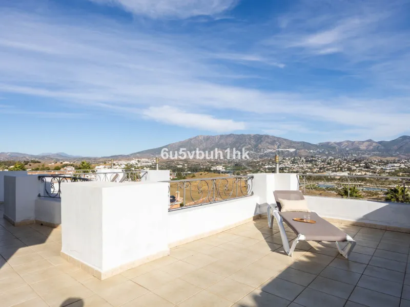 Imagine waking up to golden Mediterranean light, the scent of warm pine trees, and birdsong drifting across rolling green fairways. This exceptional 6-bedroom villa beside Cerrado del Aguila Golf & Resort offers more than a home – it offers a lifestyle sh
