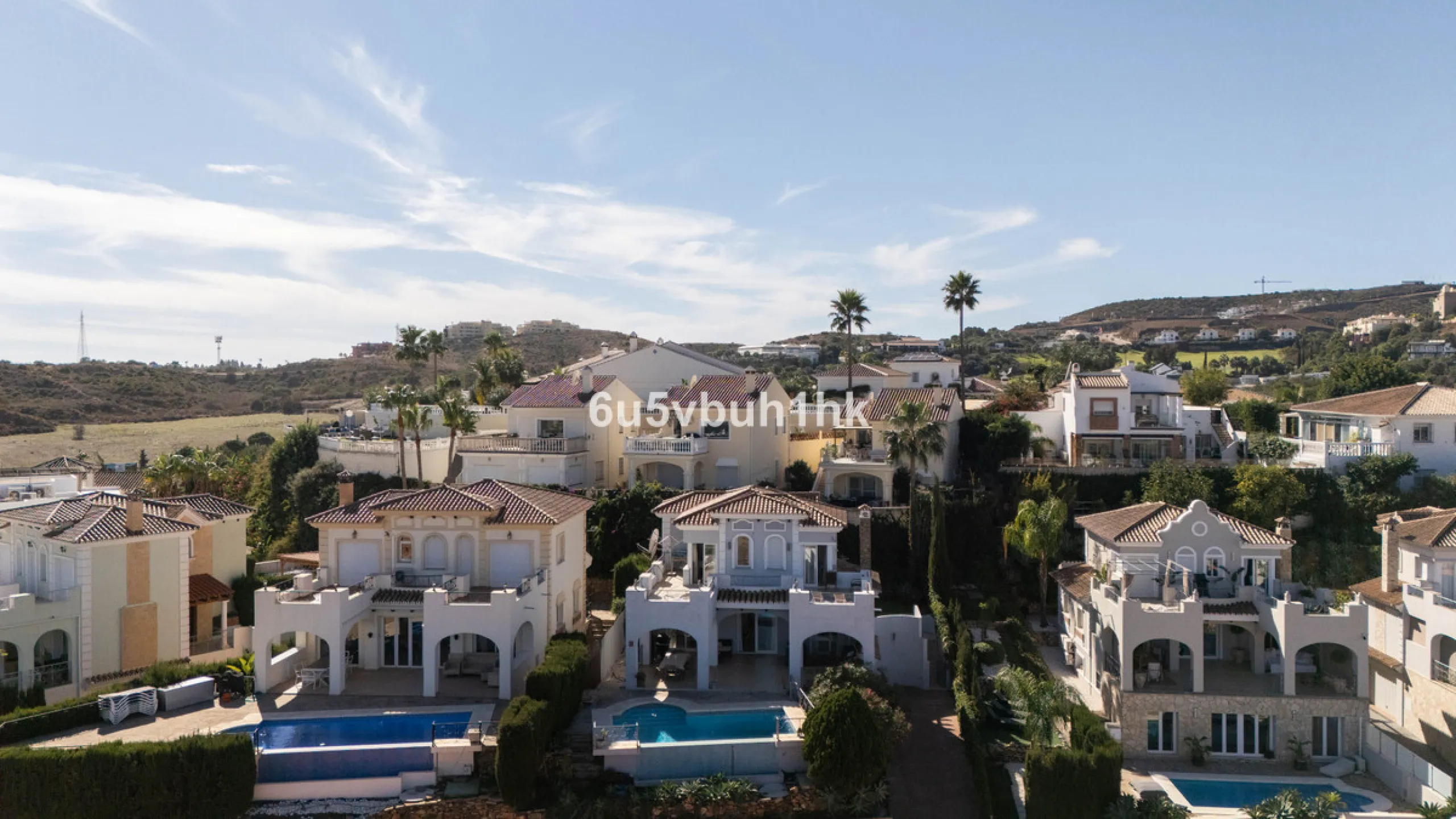 Imagine waking up to golden Mediterranean light, the scent of warm pine trees, and birdsong drifting across rolling green fairways. This exceptional 6-bedroom villa beside Cerrado del Aguila Golf & Resort offers more than a home – it offers a lifestyle sh