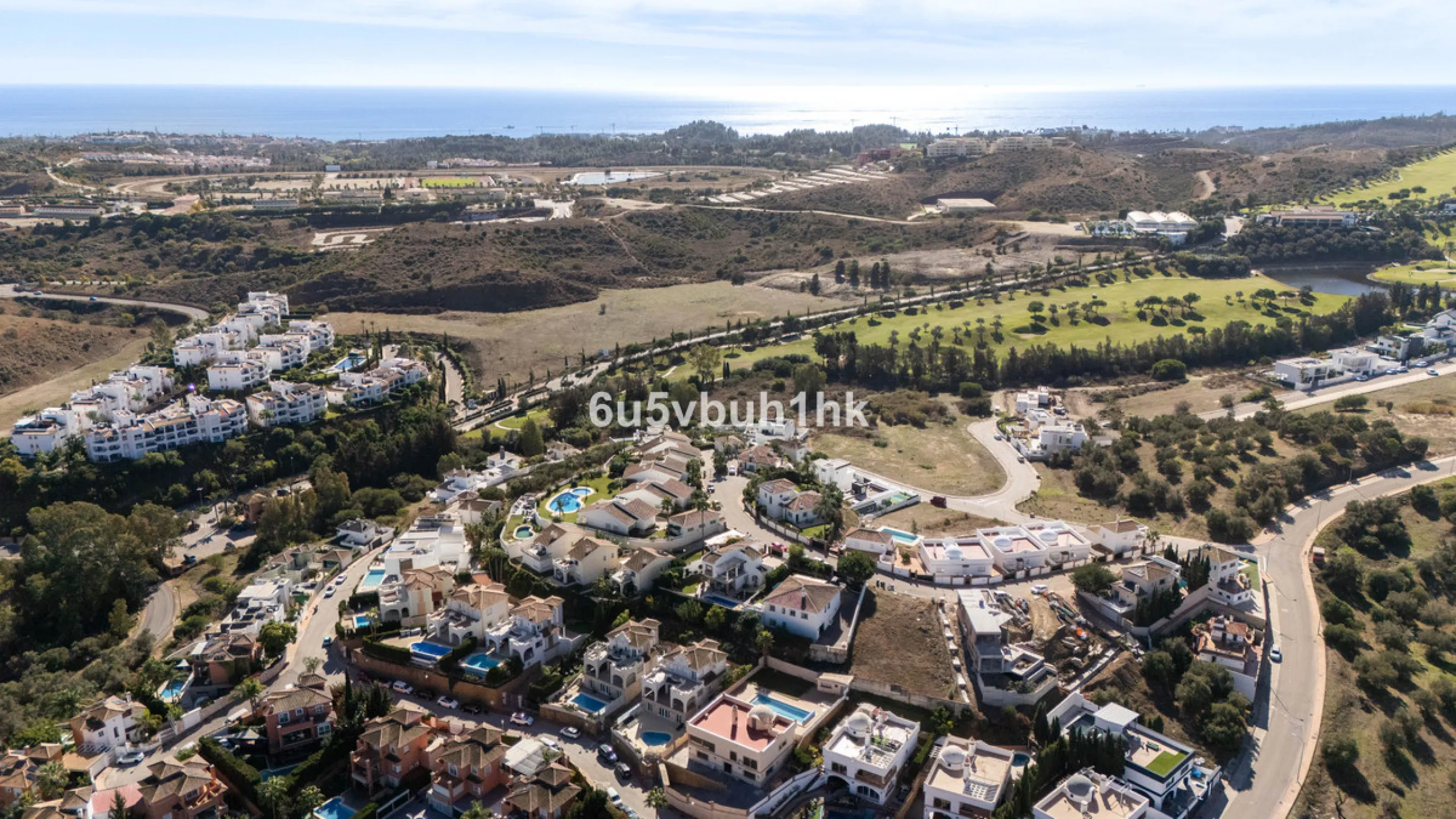 Imagine waking up to golden Mediterranean light, the scent of warm pine trees, and birdsong drifting across rolling green fairways. This exceptional 6-bedroom villa beside Cerrado del Aguila Golf & Resort offers more than a home – it offers a lifestyle sh