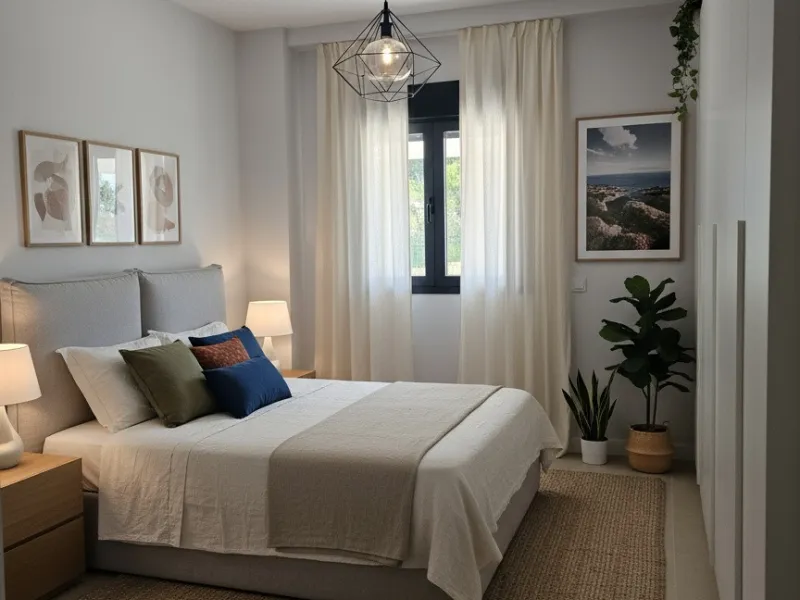 Ground Floor Apartment for sale in Estepona East, Estepona with 2 bedrooms, 2 bathrooms, 2 en suite bathrooms and with orientation south, with communal swimming pool, private garage (1 parking spaces) and private garden. Regarding property dimensions, it 