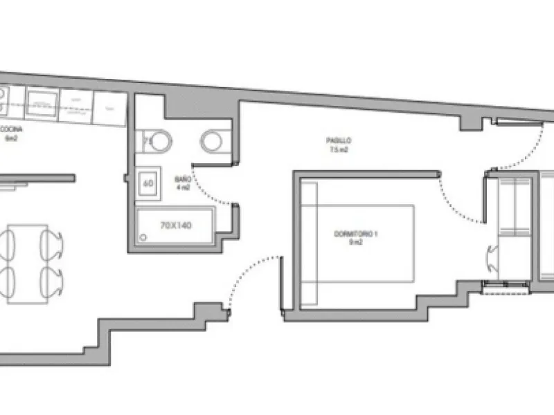 Apartment for sale in El Ejido area – Alameda Capuchinos Street, Málaga