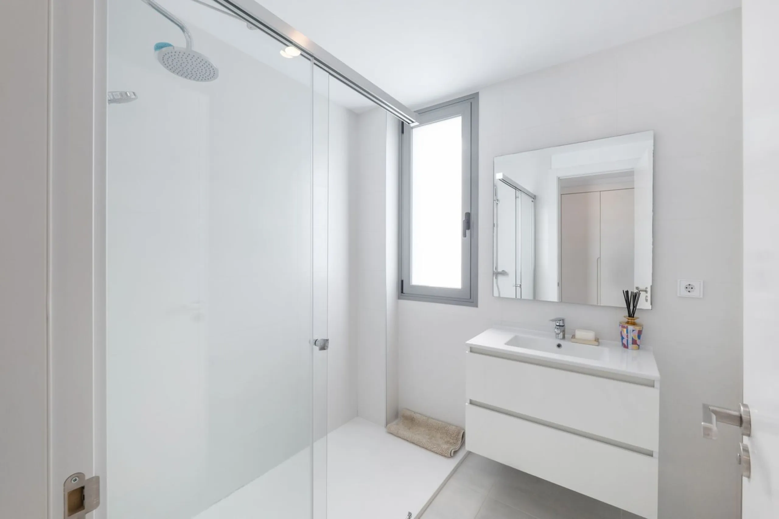 Modern apartment in a gated community with pools and gym