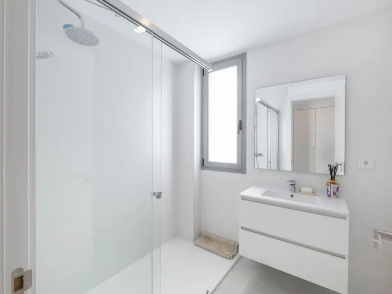 Modern apartment in a gated community with pools and gym