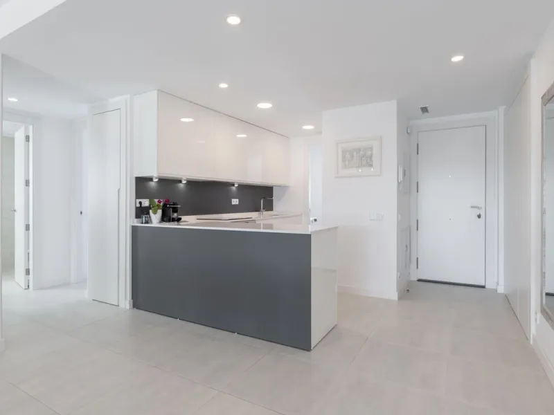 Modern apartment in a gated community with pools and gym