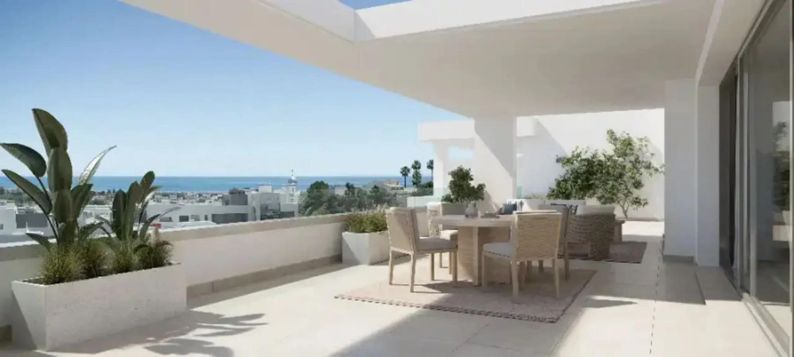 Modern apartment in a gated community with pools and gym