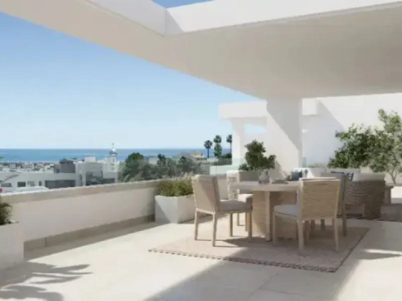Modern apartment in a gated community with pools and gym
