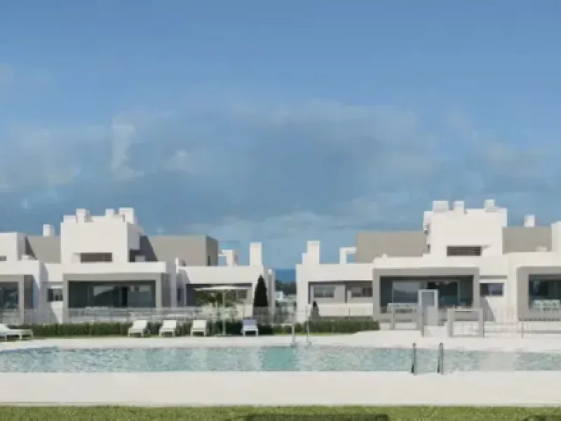 Modern apartment in a gated community with pools and gym