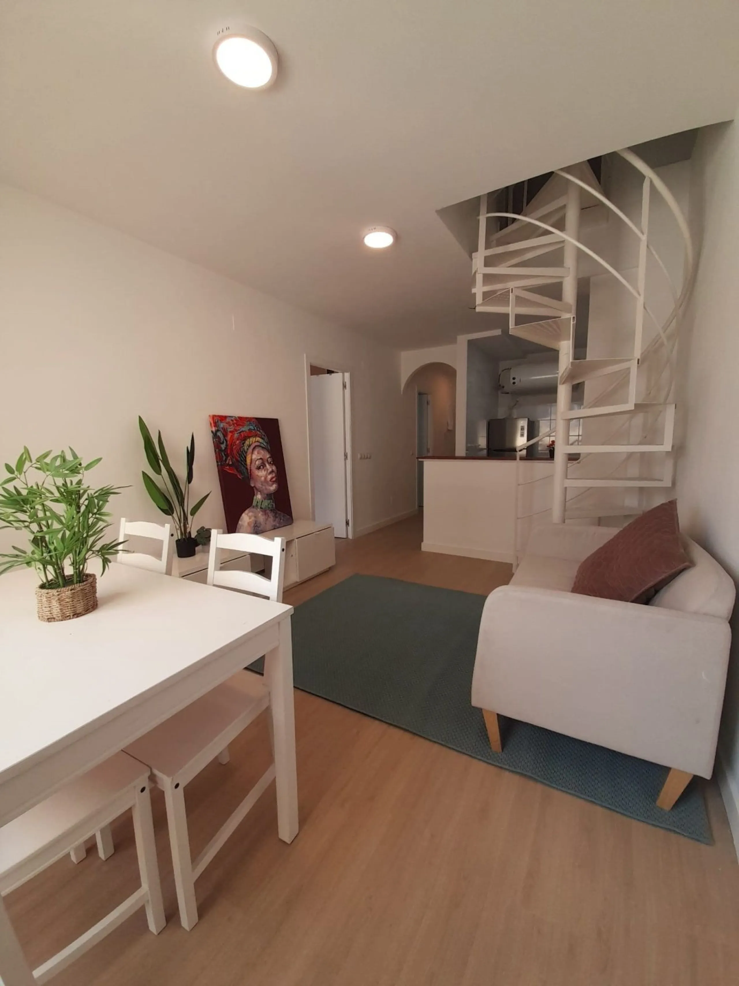 Duplex with private terrace, parking space and storage room in Málaga city