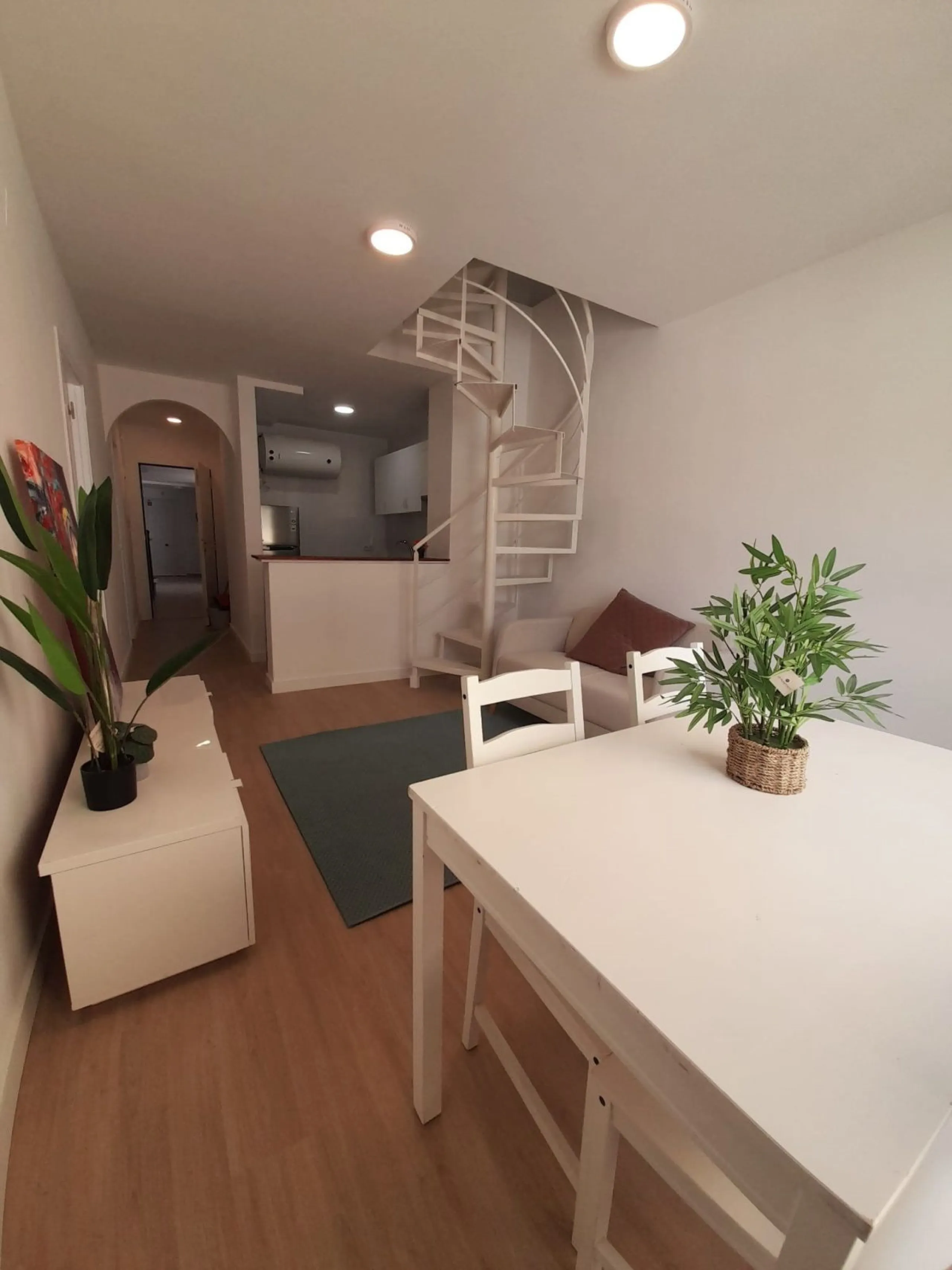 Duplex with private terrace, parking space and storage room in Málaga city