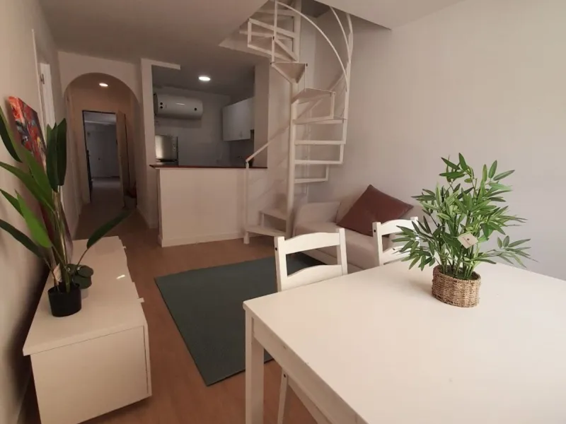 Duplex with private terrace, parking space and storage room in Málaga city