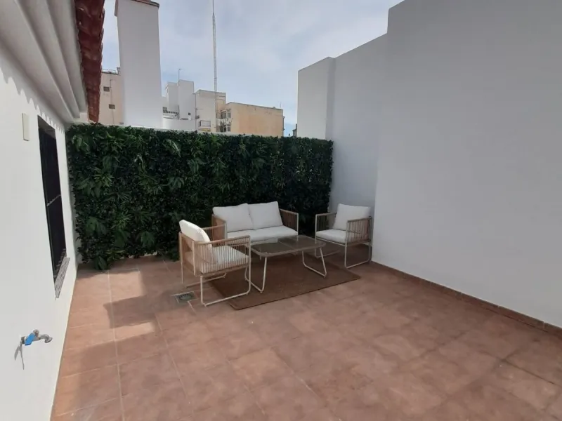 Duplex with private terrace, parking space and storage room in Málaga city