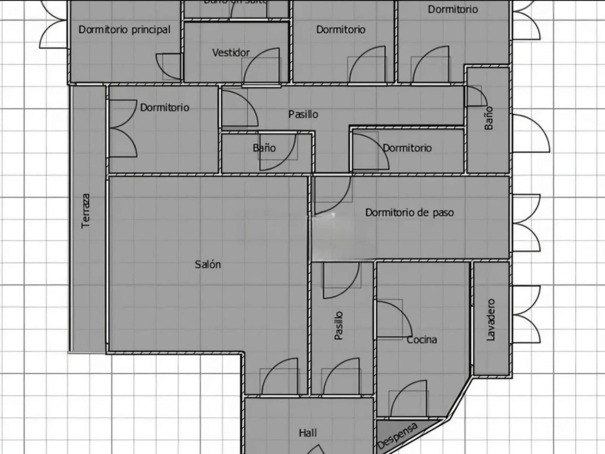 Apartment - Middle Floor Apartment в продаже в Málaga, Málaga. В доме 5 спален и 3 ванных комнат. Площадь дома 194 м²
