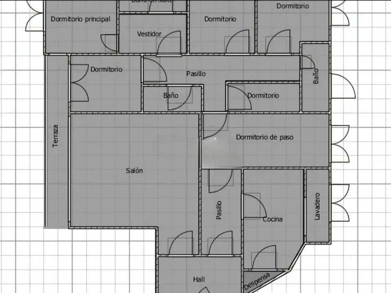 Apartment - Middle Floor Apartment в продаже в Málaga, Málaga. В доме 5 спален и 3 ванных комнат. Площадь дома 194 м²