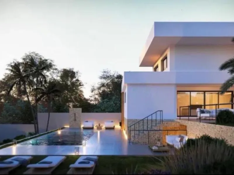 Magnificent 864m2 plot, practically flat and with unobstructed views. The price includes a topographic survey, geotechnical study, and basic project for a modern 2-story house plus a semi-basement, totaling 305m2 of constructed area.