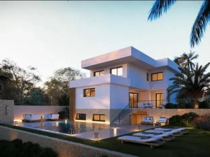 Magnificent 864m2 plot, practically flat and with unobstructed views. The price includes a topographic survey, geotechnical study, and basic project for a modern 2-story house plus a semi-basement, totaling 305m2 of constructed area.