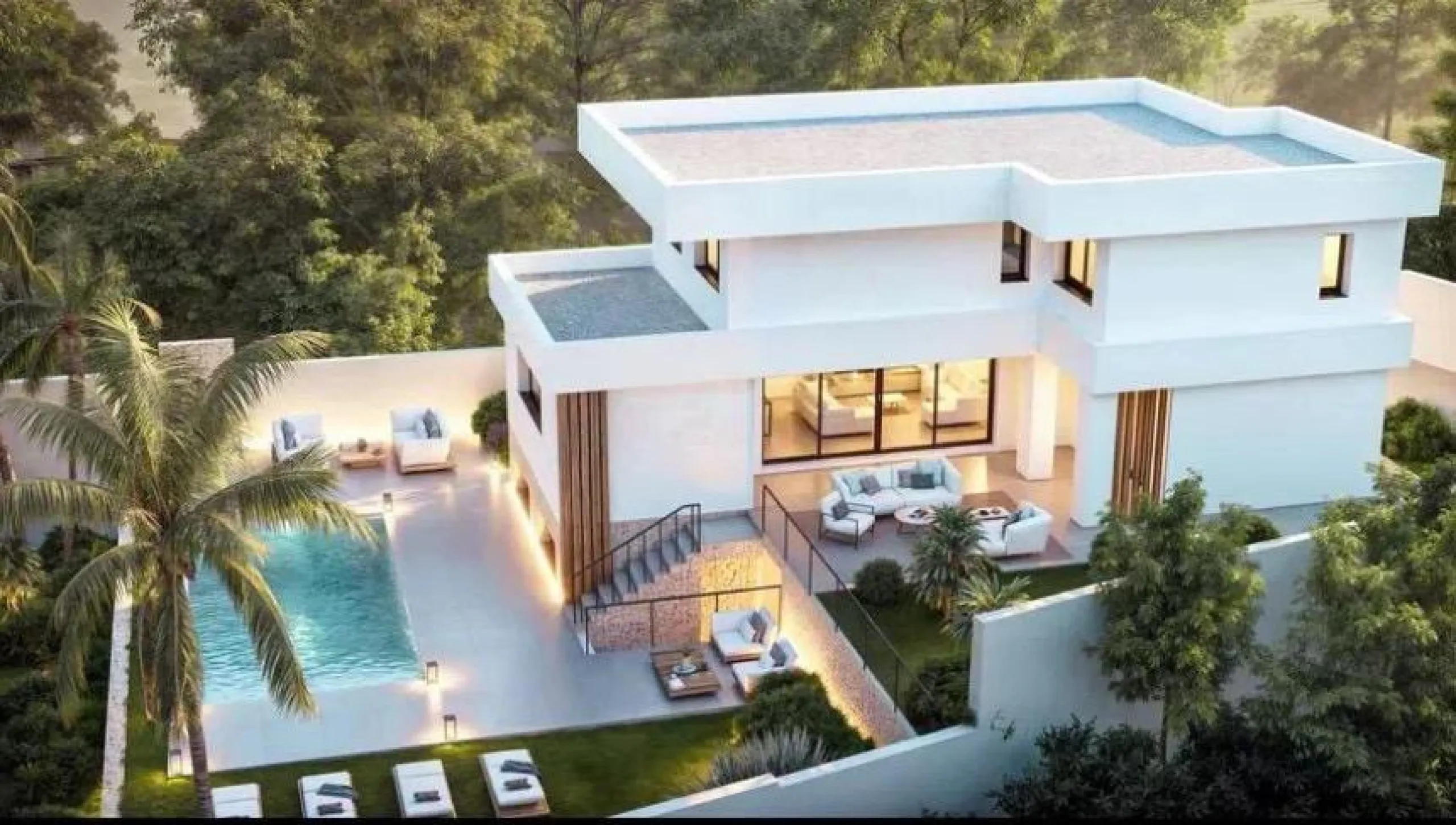 Magnificent 864m2 plot, practically flat and with unobstructed views. The price includes a topographic survey, geotechnical study, and basic project for a modern 2-story house plus a semi-basement, totaling 305m2 of constructed area.