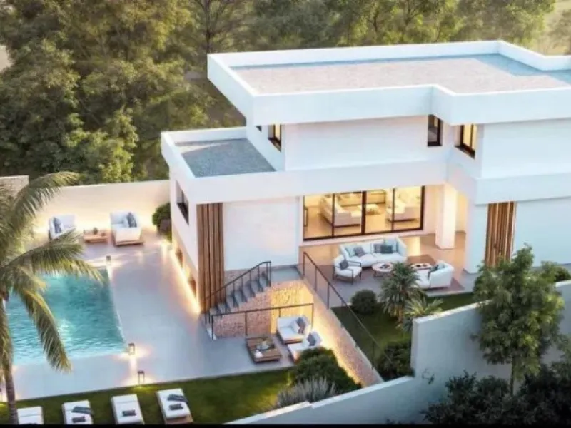 Magnificent 864m2 plot, practically flat and with unobstructed views. The price includes a topographic survey, geotechnical study, and basic project for a modern 2-story house plus a semi-basement, totaling 305m2 of constructed area.