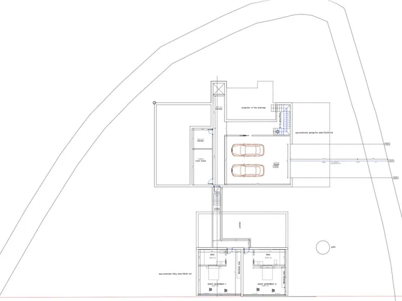 In the exclusive Las Chapas area, a unique opportunity arises: a plot of land exceeding 4,500 m² with a completed project.