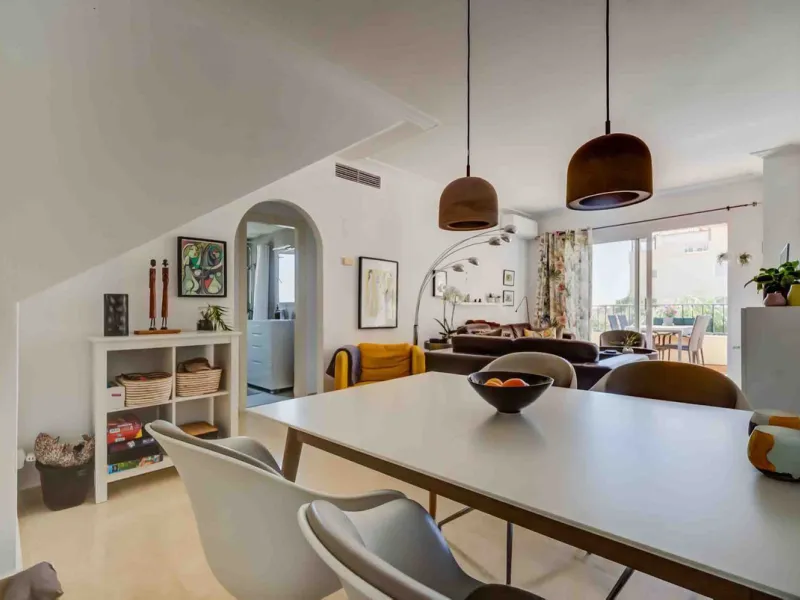 Apartment - Penthouse в продаже в Mijas, Málaga. В доме 3 спален и 2 ванных комнат. Площадь дома 106 м²