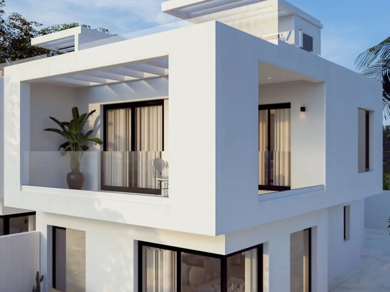 New Construction detached Villas, with private pool and Panoramic Sea Views