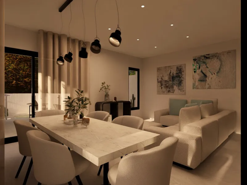 New Construction detached Villas, with private pool and Panoramic Sea Views