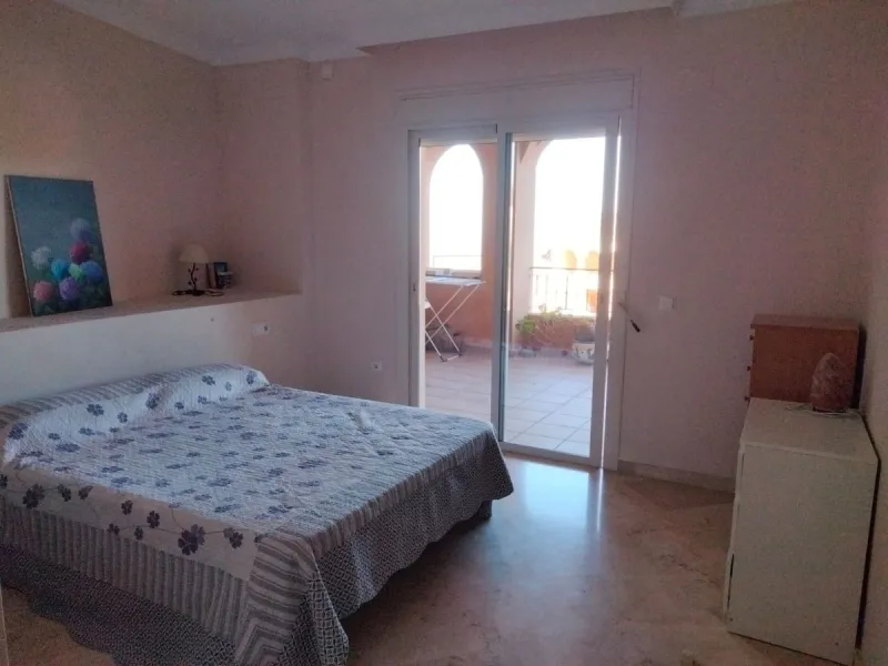 Discover this beautiful 2-bedroom 'penthouse-like feel' middle-floor apartment perfectly positioned in the prestigious enclave of La Mairena / Elviria Alta on Marbella's sought-after east coast. Surrounded by natural beauty, SEA and mountain views, this e