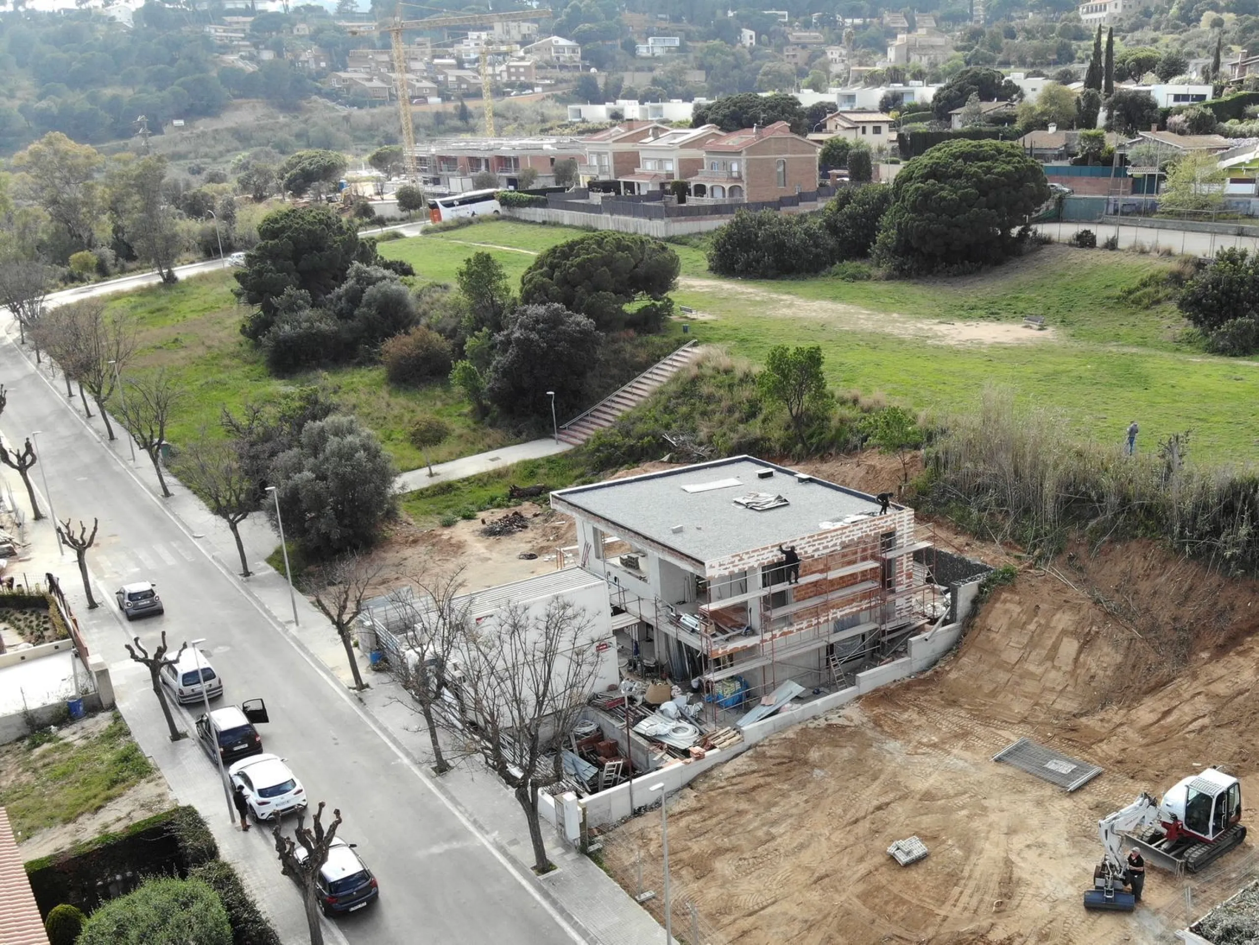 Neubau mit Luxusausstattung und Meerblick sowie hochwertigen Oberflächen in Vilassar de Dalt, Barcelona