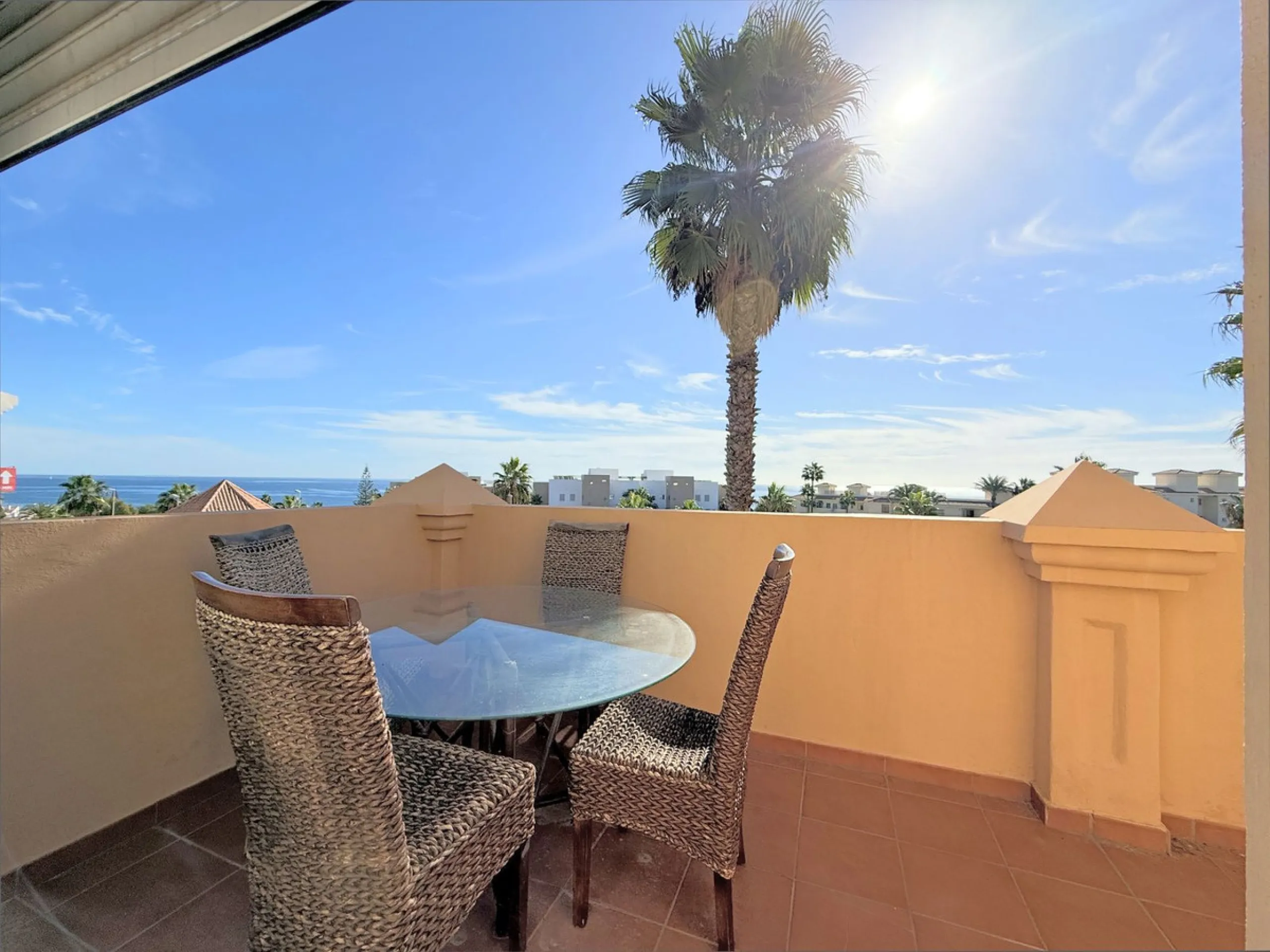 WONDERFUL CORNER TOWNHOUSE WITH SEA VIEWS, LARGE GARDEN, SOLARIUM AND PRIVATE ELEVATOR, ESTEPONA