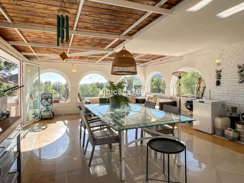 FOR SALE - EXCLUSIVE VILLA WITH 360º SEA AND MOUNTAIN VIEWS AT THE HIGHEST POINT OF TORREMOLINOS