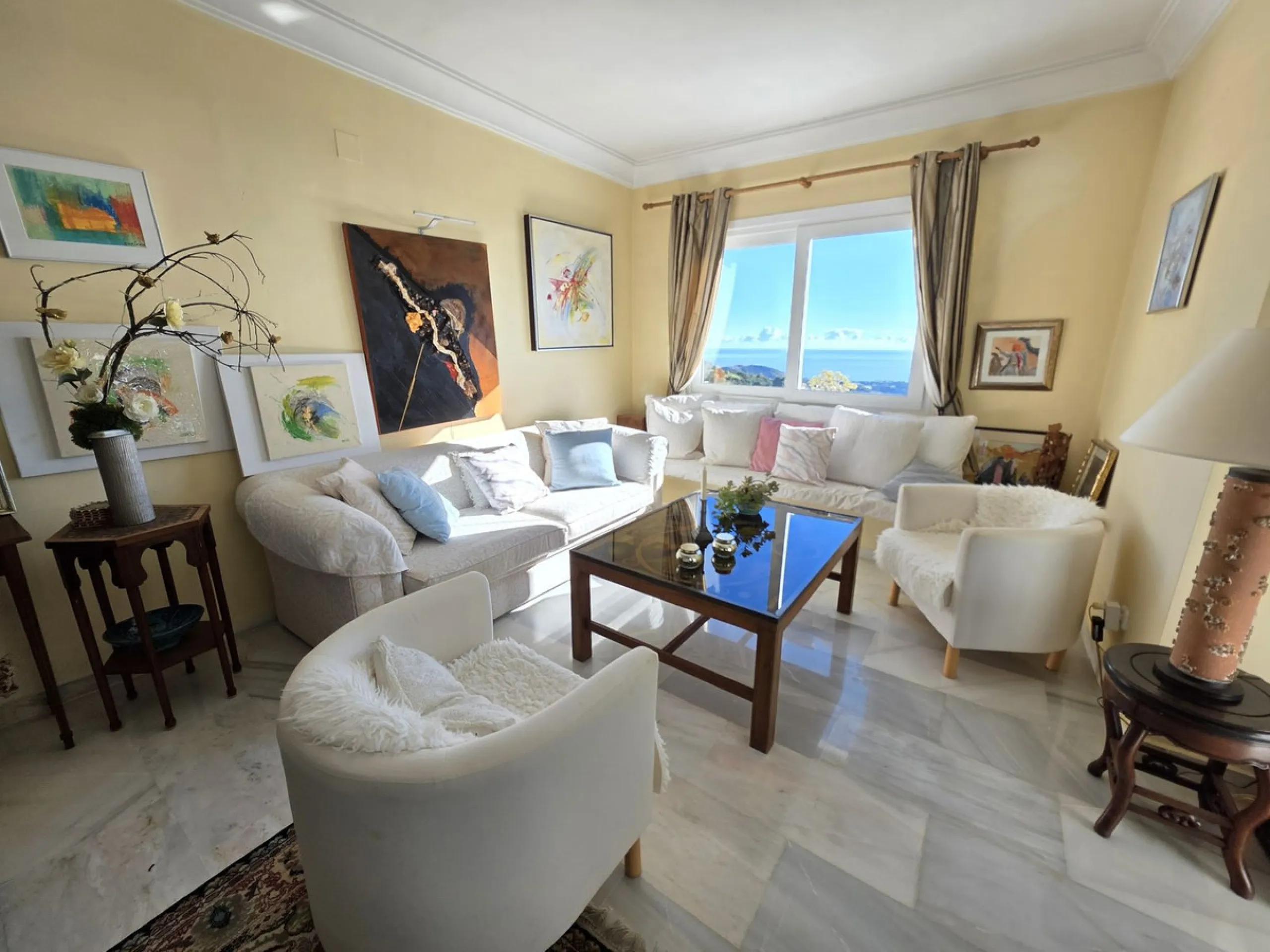 BREATHTAKING SEA VIEWS from every corner of this apartment!!!