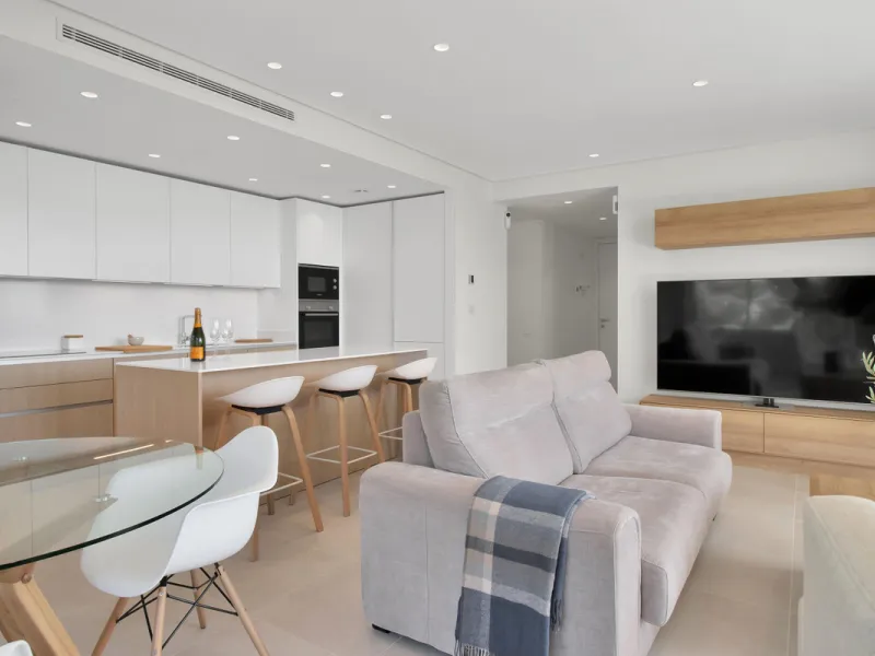 Dream Apartment with a Large Private Garden and Sea Views