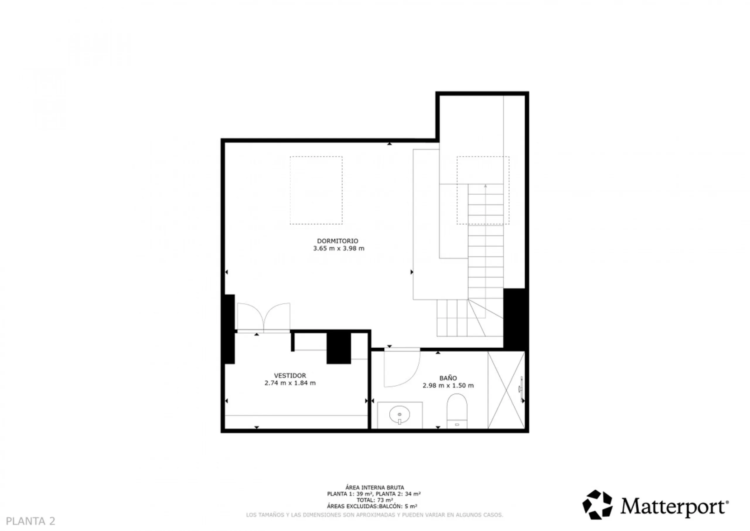 Apartment - Duplex в продаже в Málaga, Málaga. В доме 2 спален и 2 ванных комнат. Площадь дома 77 м²