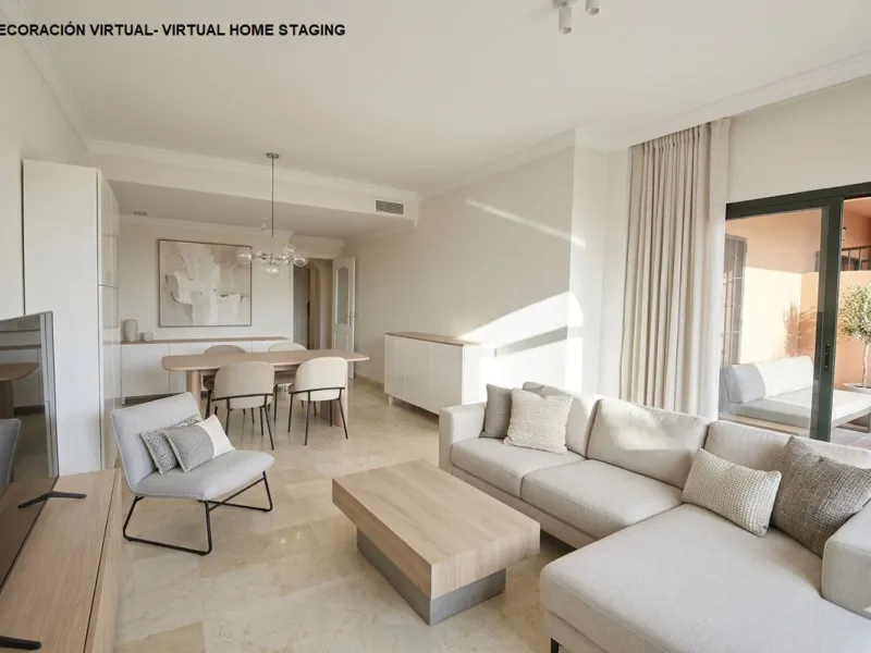 Apartment - Ground Floor Apartment в продаже в Marbella, Málaga. В доме 2 спален и 2 ванных комнат. Площадь дома 84 м²