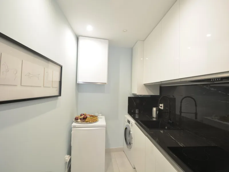 Fantastic duplex apartment in Marbella\'s Old Town, completely renovated. The only flat in the building without neighbours. Ideal for owners with dogs. This very bright apartment has a living-dining room with hot/cold air conditioning and an electric fire
