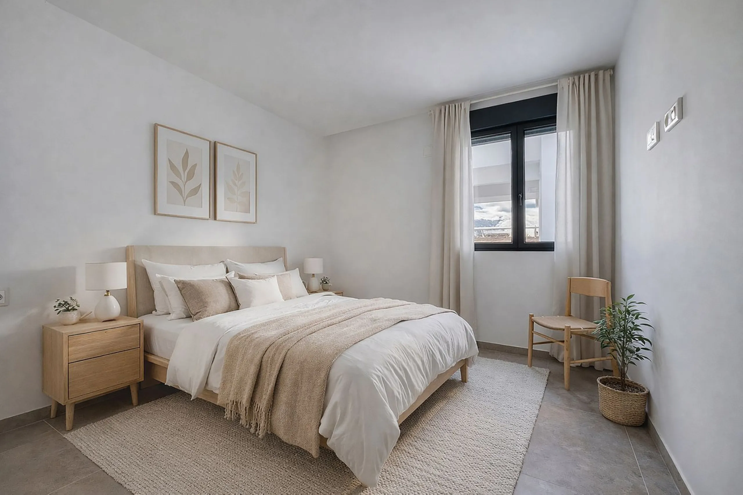 This brand-new, unfurnished resale penthouse offers refined contemporary living in a prime location on the New Golden Mile, just 10 minutes from both Estepona and Marbella.