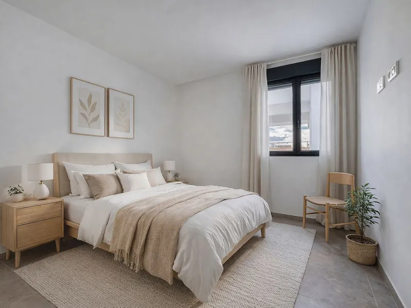 This brand-new, unfurnished resale penthouse offers refined contemporary living in a prime location on the New Golden Mile, just 10 minutes from both Estepona and Marbella.