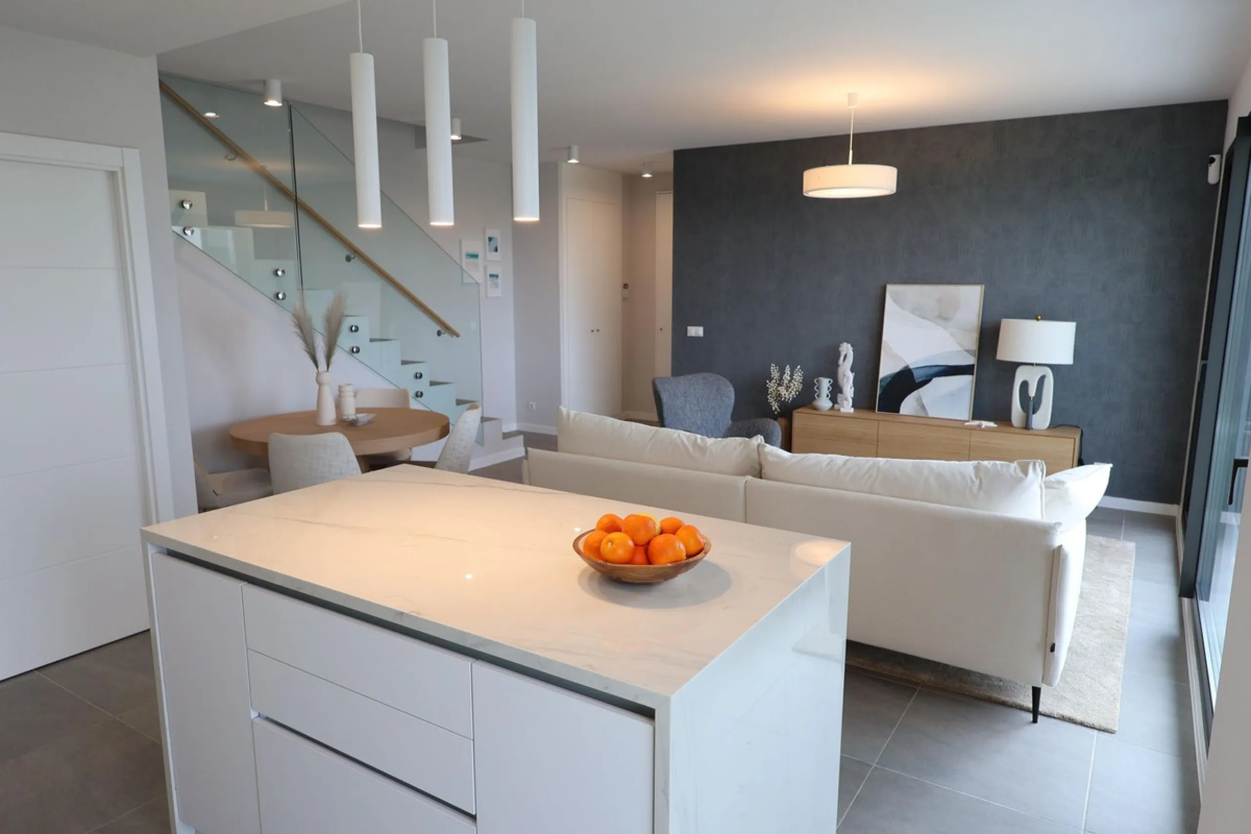 This brand new 3-bedroom, 3-bathroom semi-detached home is located within the contemporary Alya development in Riviera del Sol, Mijas, offering beautiful views of the Mediterranean and a lifestyle designed around comfort and outdoor living on the Costa de