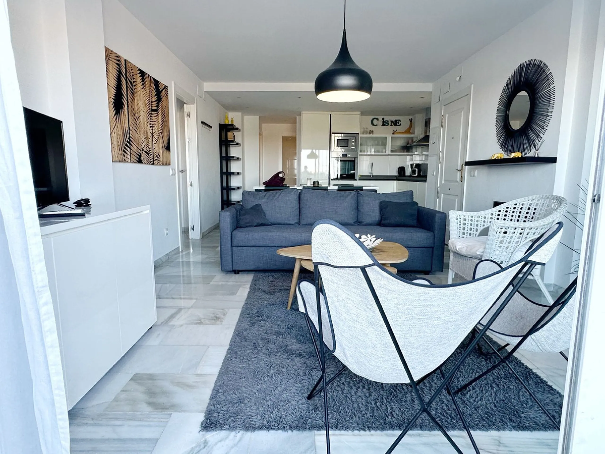 Ground Floor Apartment with Spacious Terrace, South-East Orientation, Mountain Views & Partial Sea View.