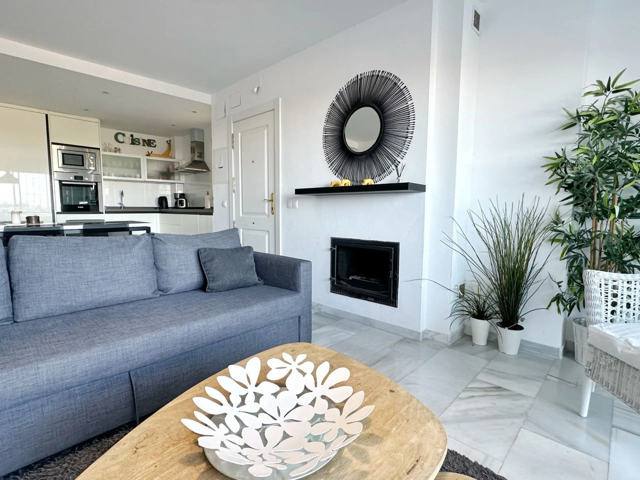 Ground Floor Apartment with Spacious Terrace, South-East Orientation, Mountain Views & Partial Sea View.