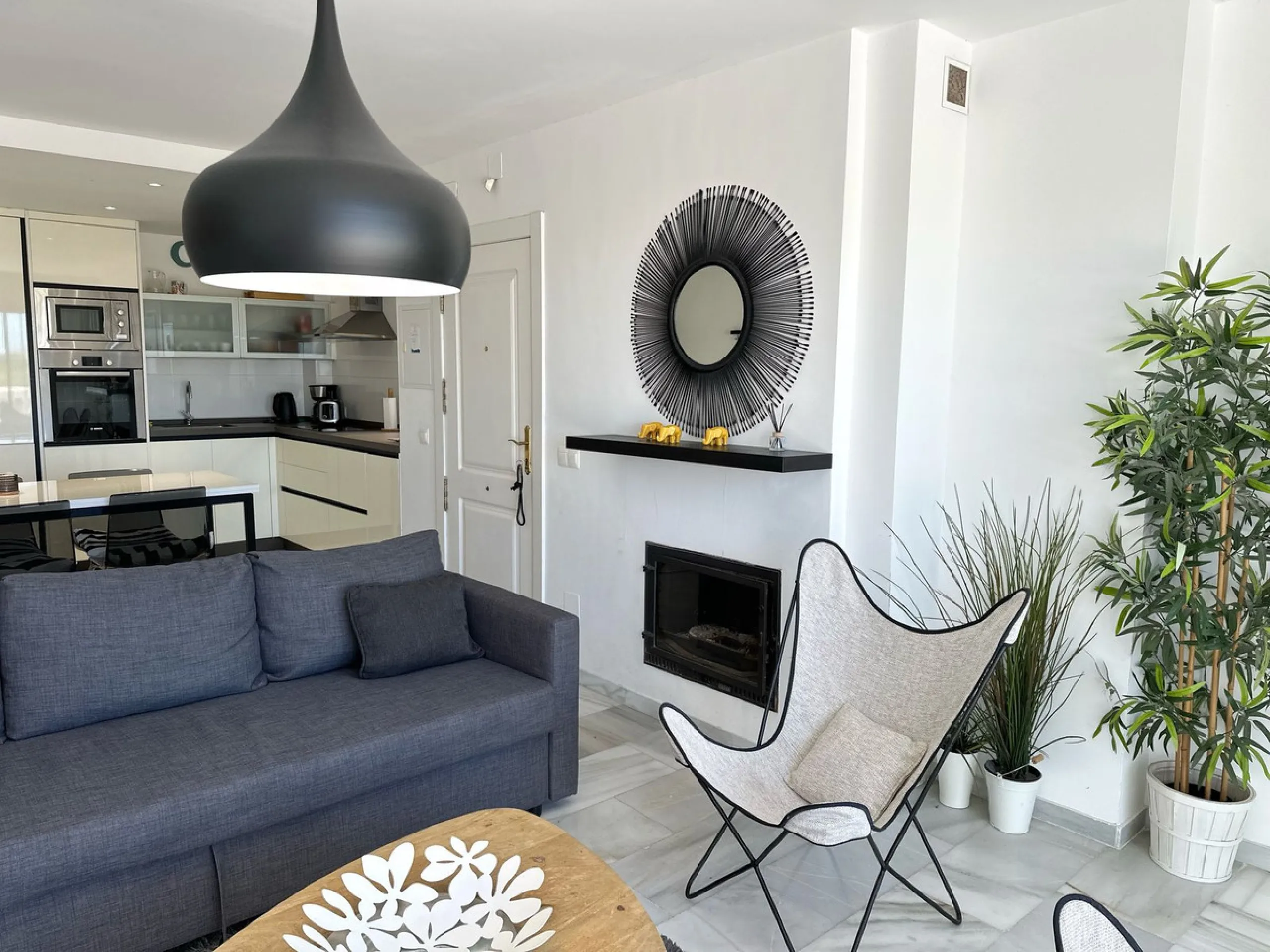 Ground Floor Apartment with Spacious Terrace, South-East Orientation, Mountain Views & Partial Sea View.