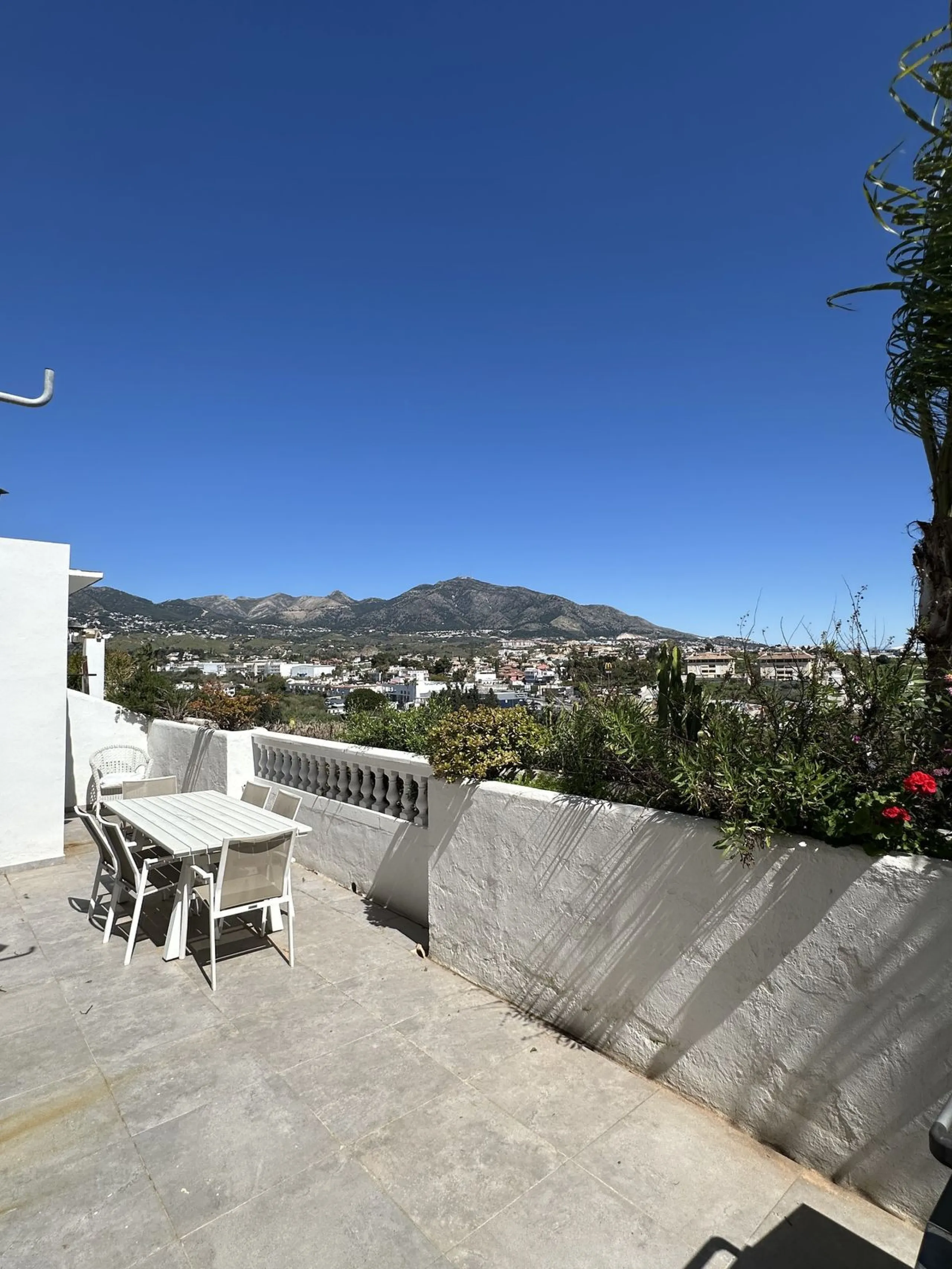 Ground Floor Apartment with Spacious Terrace, South-East Orientation, Mountain Views & Partial Sea View.