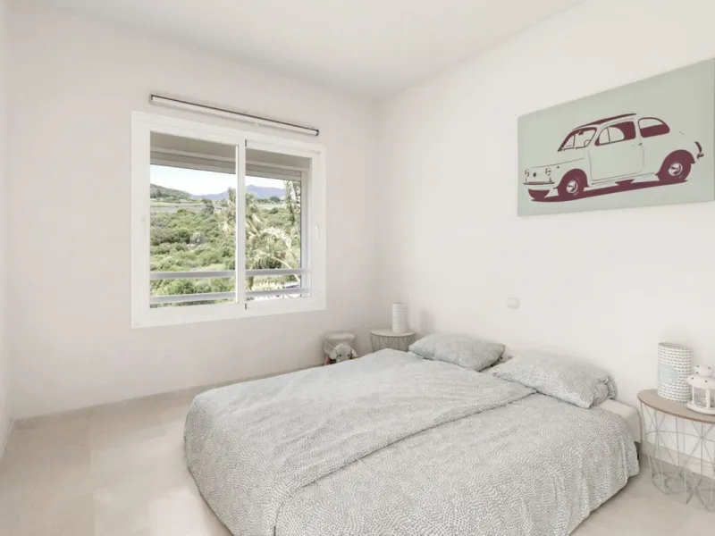 Located in the first phase of the gated Alcazaba Lagoon development, this bright and inviting first-floor apartment delivers an immediate sense of relaxation. The community enjoys a privileged setting just a short drive from Estepona centre, the beach, an
