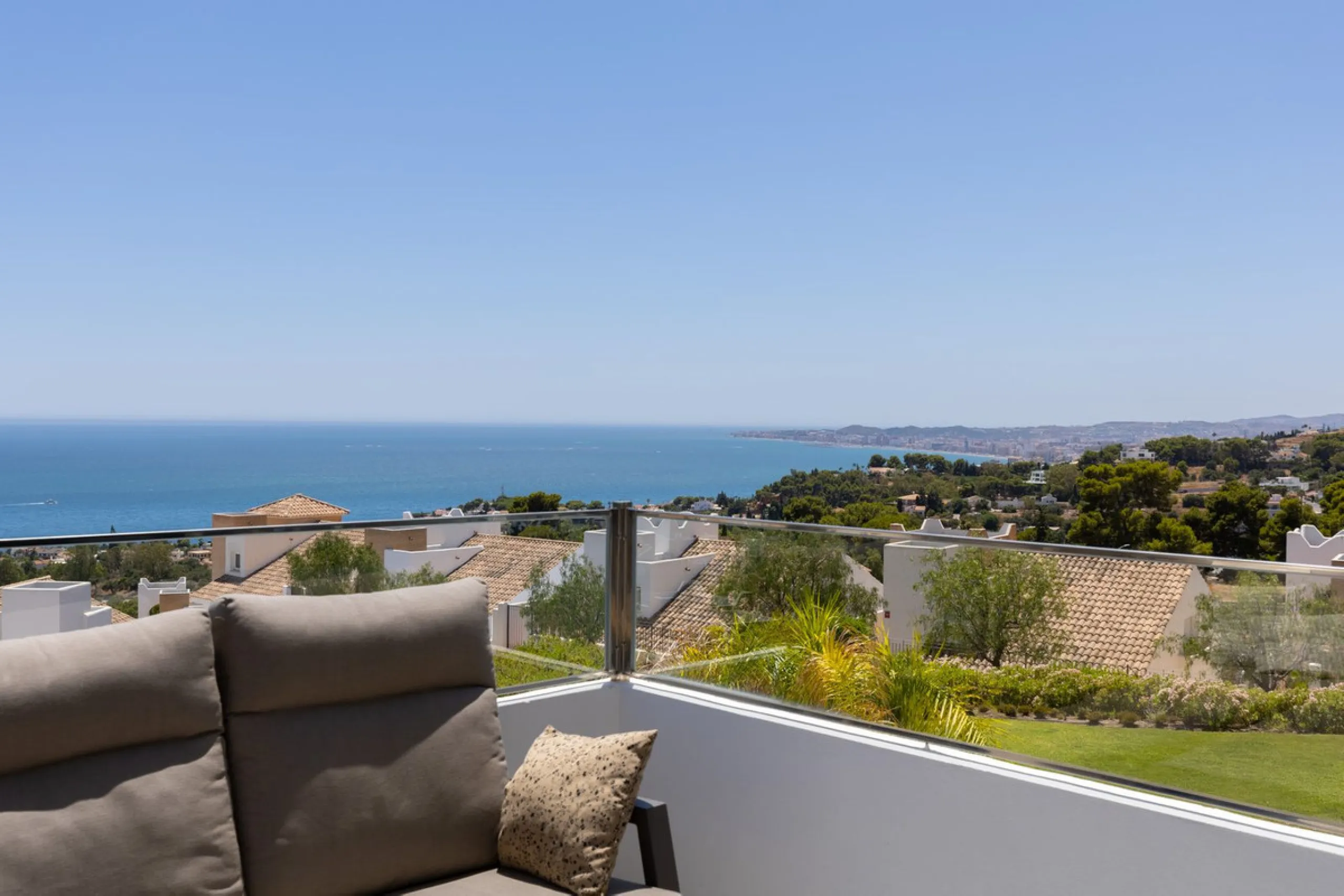 = A Modern Villa with Exceptional Views and Next-Level Comfort =