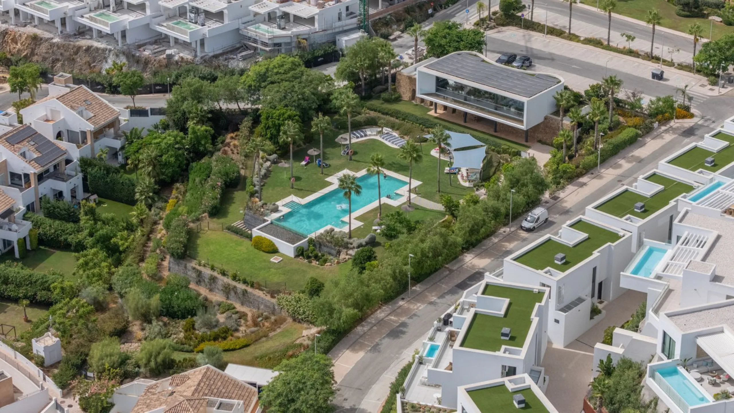 = A Modern Villa with Exceptional Views and Next-Level Comfort =