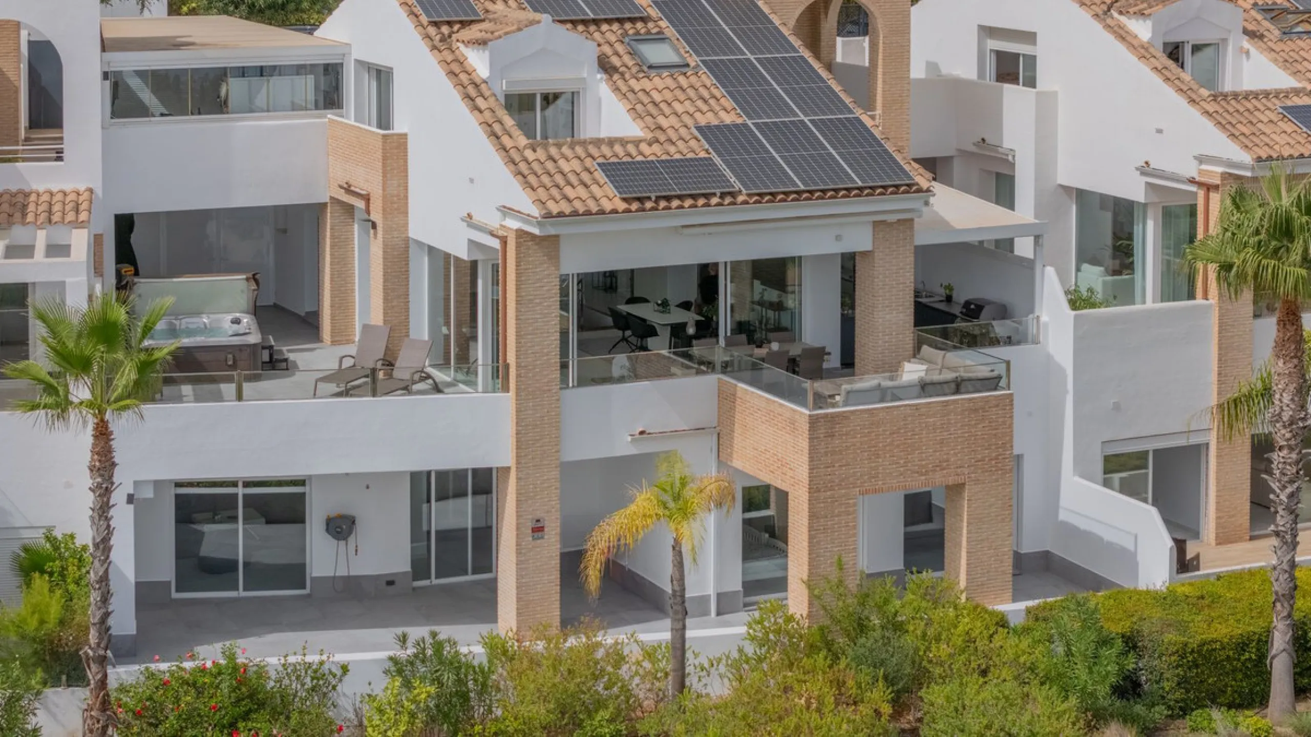 = A Modern Villa with Exceptional Views and Next-Level Comfort =